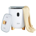Towel Warmer 25L, Towel Warmer Bucket with 2 Heating Modes, 20/40/60/90 Min Auto Shut Off, Bottom Heating Columns, LED Screen, Large Towel Warmer for Bathroom, Spa, Bathrobe, Blanket & Pajama