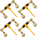 Chain Binder Ratchet Load Binder 1/4"-5/16" 2600 lbs for Tie Down 4 Pack