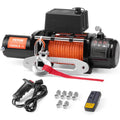 Electric Winch Truck 10,000 lb Synthetic Rope Waterproof Remote Control