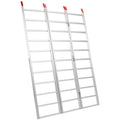 Tri-Fold Aluminum Loading Ramp 1500 lbs 77" x 54" for Tractors ATVs UTVs