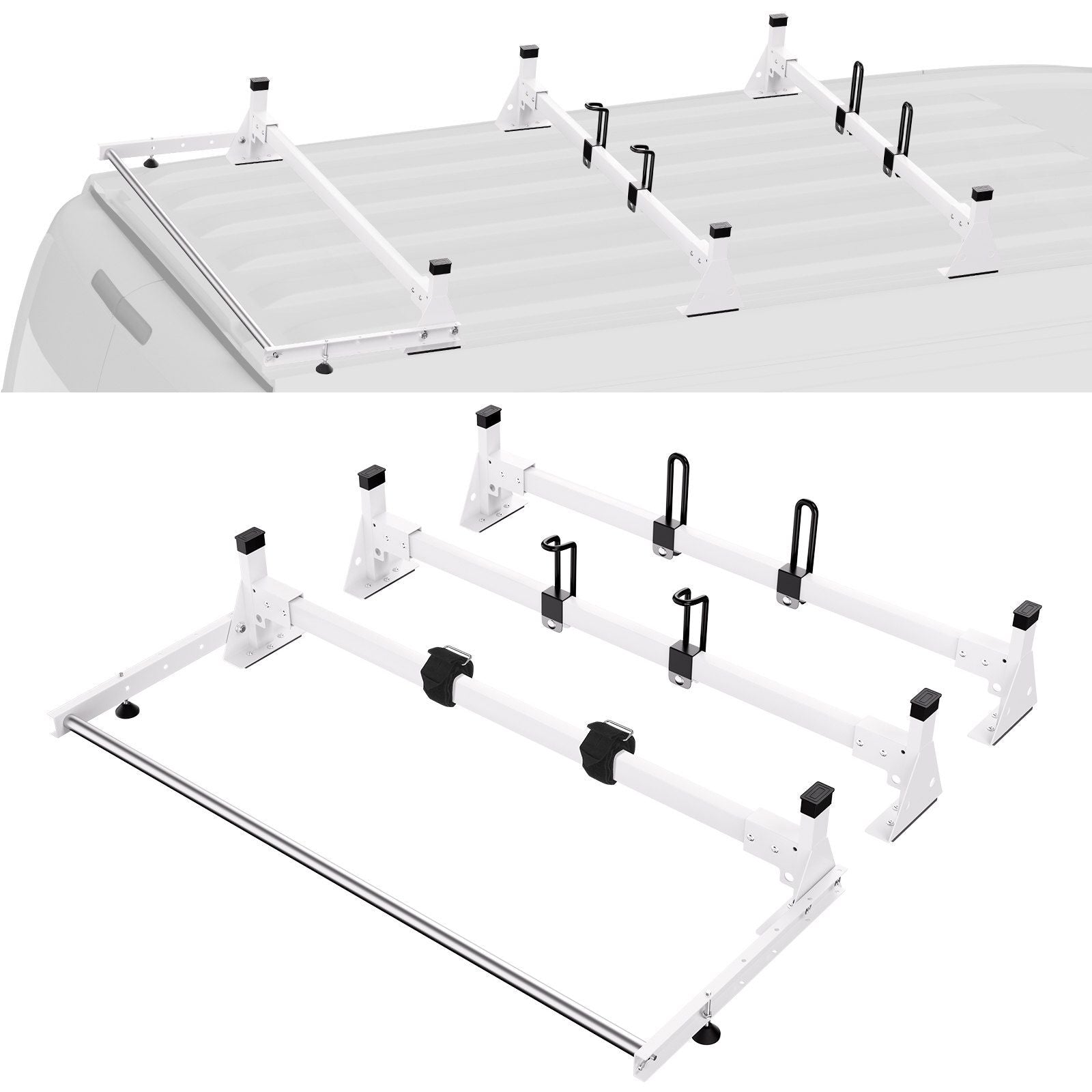 Trailer Ladder Rack Van Roof Ladder Rack for Ford Transit Custom 2013-2024