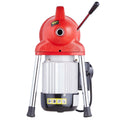 Drain Cleaner Machine 120FT x 5/8In 370W Sectional Snake Auger Manual Feed