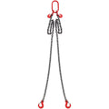 5/16" x 6' Chain Sling 2 Legs G80 Lifting Chain with Grab Hooks 6600 lbs