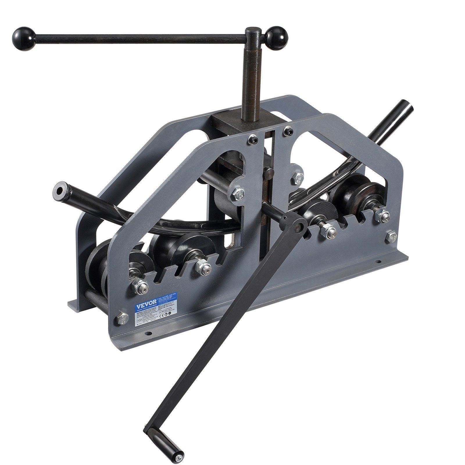 Tube Roller Bender Max 1-1/2" Manual Tube Pipe Roller Bender with 6 Dies