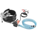 Fuel Transfer Pump 12V 5.3 GPM 1/10 HP Diesel Pump with Auto Fuel Nozzle