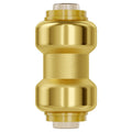 Pipe Fittings 3/4" 12PCS Brass Straight-Through Push-Fit for Air System