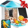 Smart Bird Feeder with Camera AI Identify 10000+ Bird Specie Solar-Powered