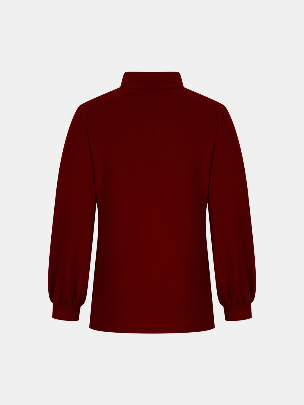 Full Size Mock Neck Long Sleeve T-Shirt