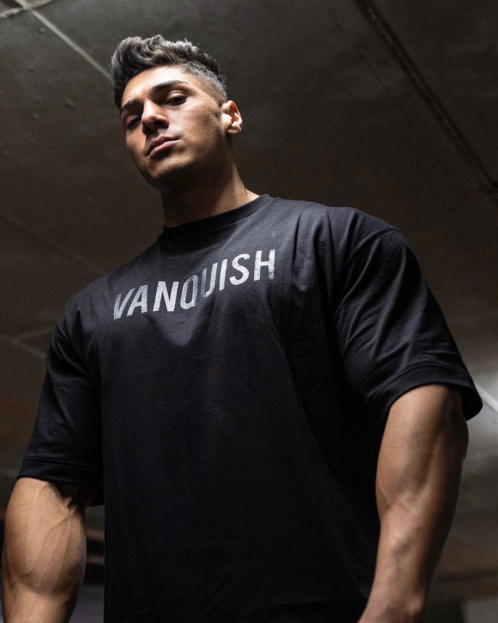 Men's Plus Size Round Neck Half Sleeve T-Shirt