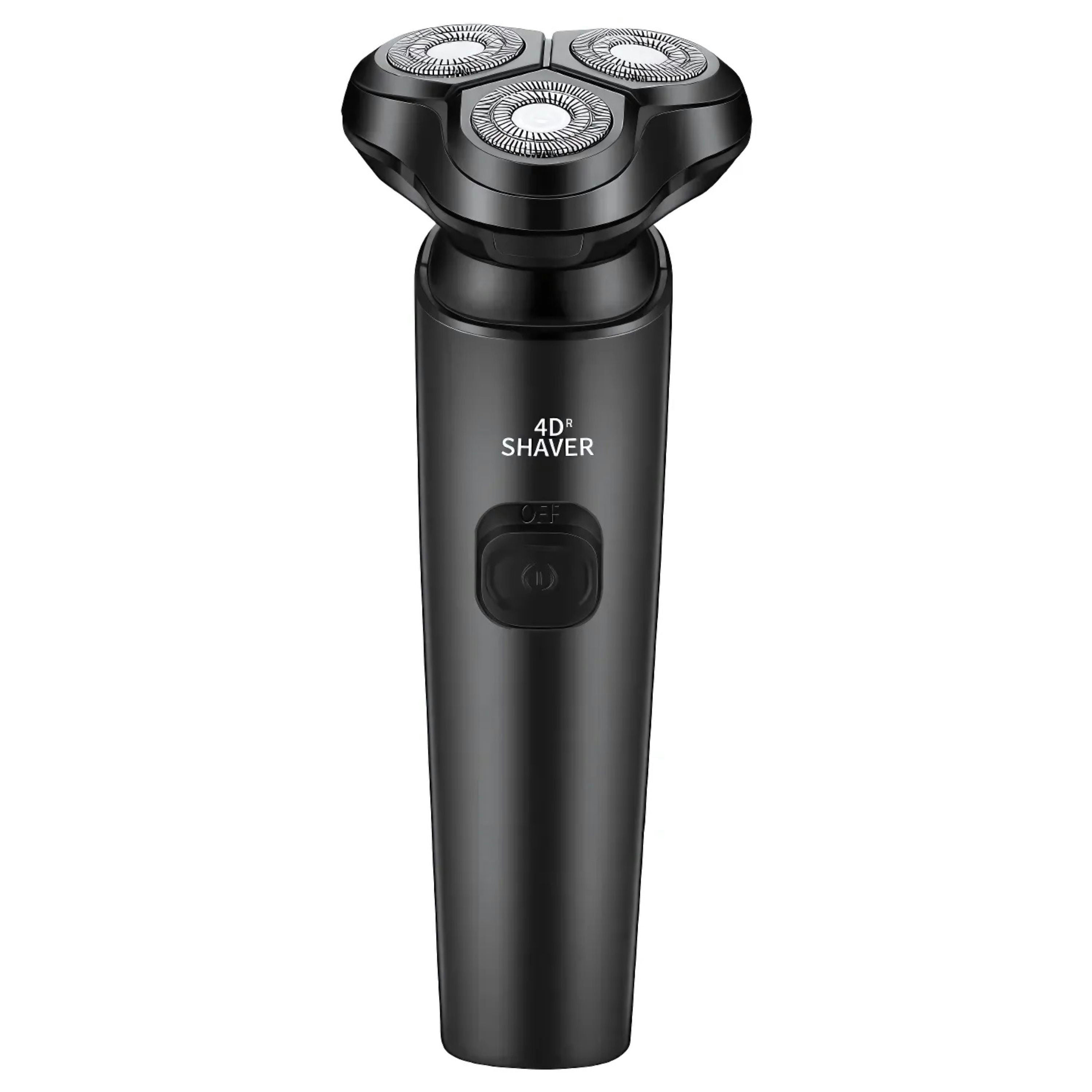 SonicGlide 3-Head Rotary Electric Shaver – Waterproof & Rechargeable