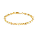 RMZ GOLD NYC 18k Gold Puff Mariner Bracelet