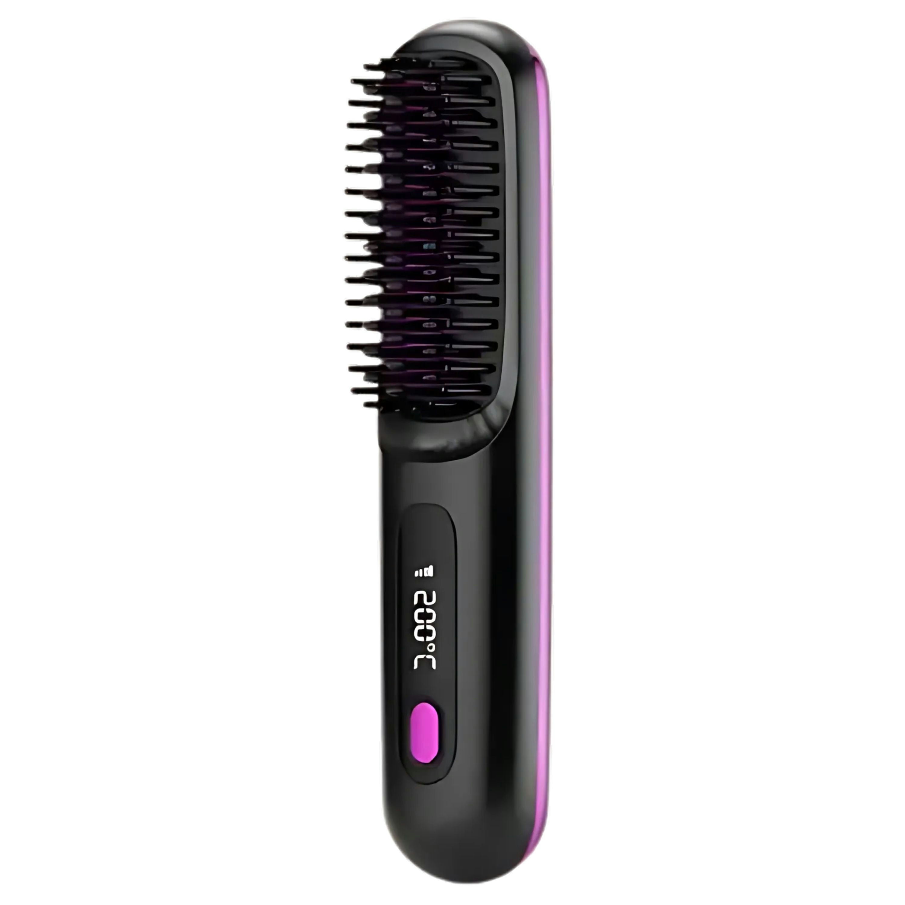 HeatWave 2-in-1 Mini Wireless Straightening Comb