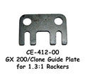Burris Racing GX200 Clone Guide Plate - 1.3:1 Rocker Ratio - Modified Class